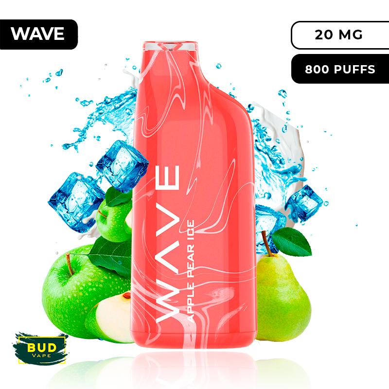 Wave 800 Bud Apple Pear Ice 20mg