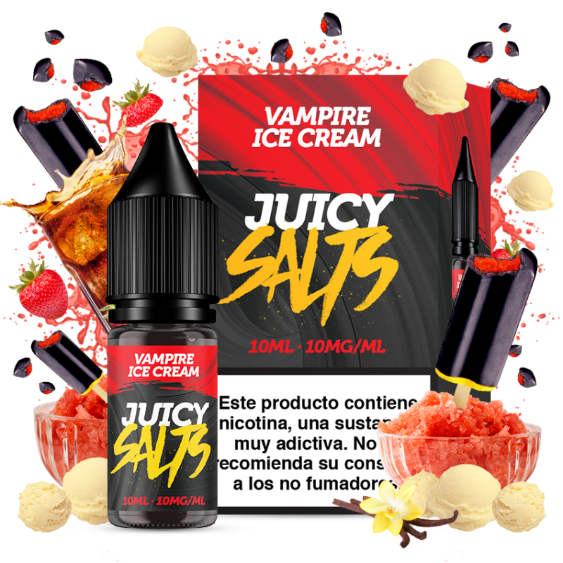 Sales Vampire Ice Cream 10ml By Juicy Salts Sales Vampire Ice Cream 10ml By Juicy Salts