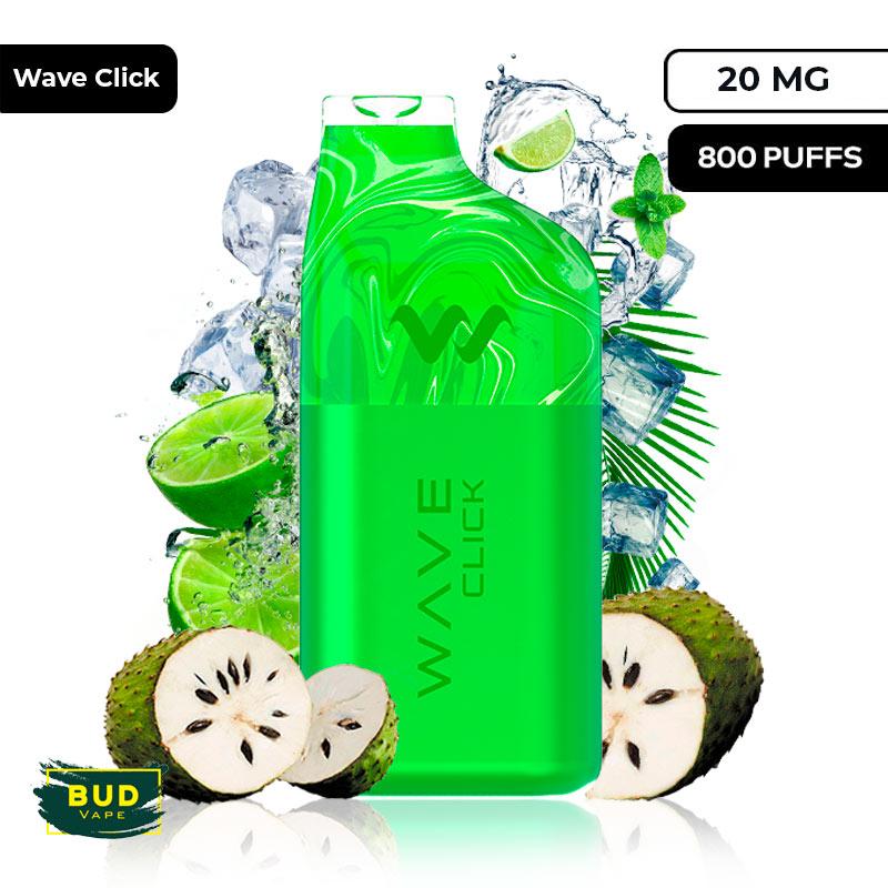 Wave Click Bud Vape Guanabana Lime 20mg Wave Click Bud Vape Guanabana Lime 20mg