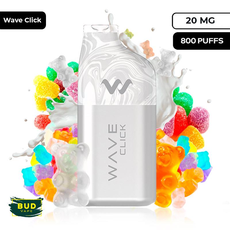 Wave Click Bud Vape Gummy Bears 20mg Wave Click Bud Vape Gummy Bears 20mg