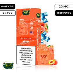 Cartucho Wave Click Peach Ice 20mg (Pack 2)