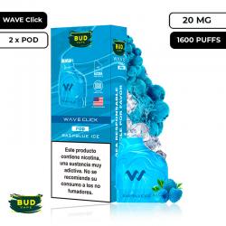 Cartucho Wave Click RaspBlue Ice 20mg (Pack 2)
