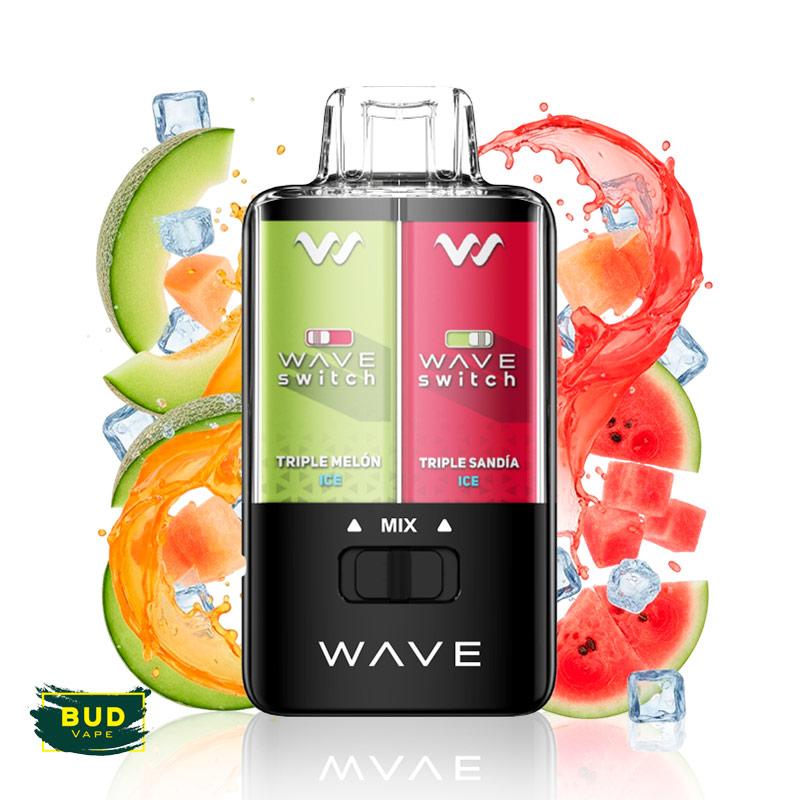 Wave Switch Bud Vape Triple Melon Ice Triple Sandia Ice 0mg
