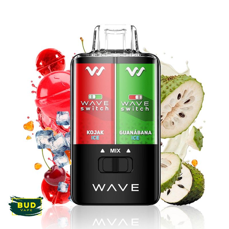 Wave Switch Bud Vape Kojak Ice Guanabana Ice 0mg