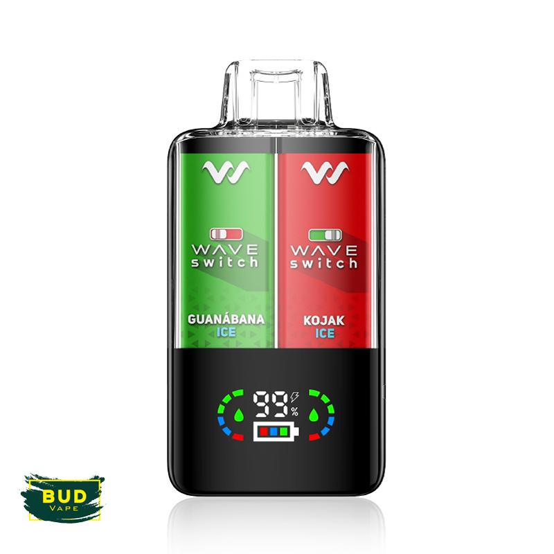 Wave Switch Bud Vape Kojak Ice Guanabana Ice 0mg