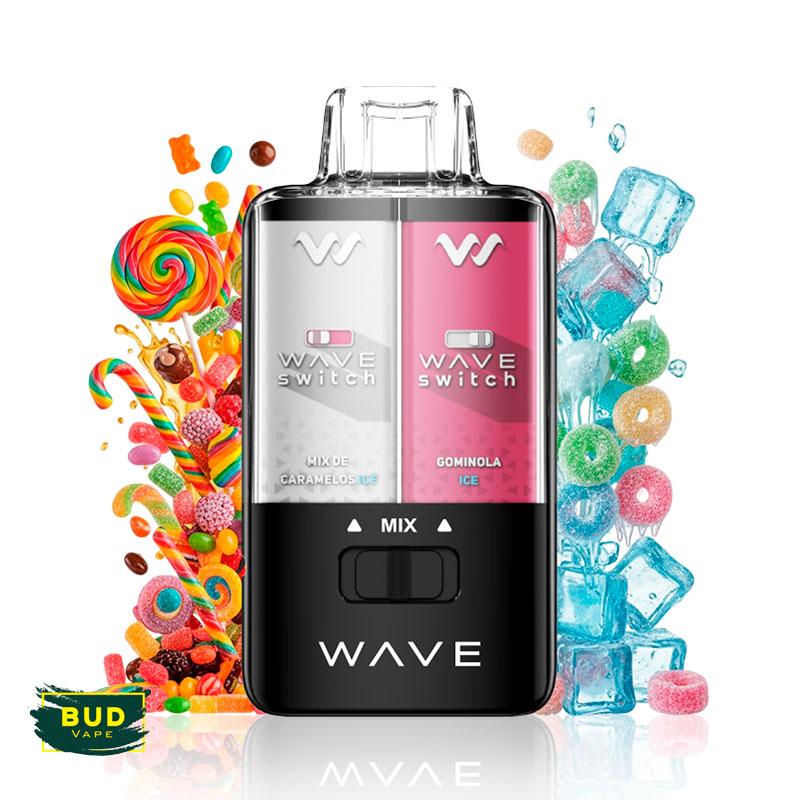 Wave Switch Bud Vape Mix de Caramelos Ice Gominola Ice 0mg