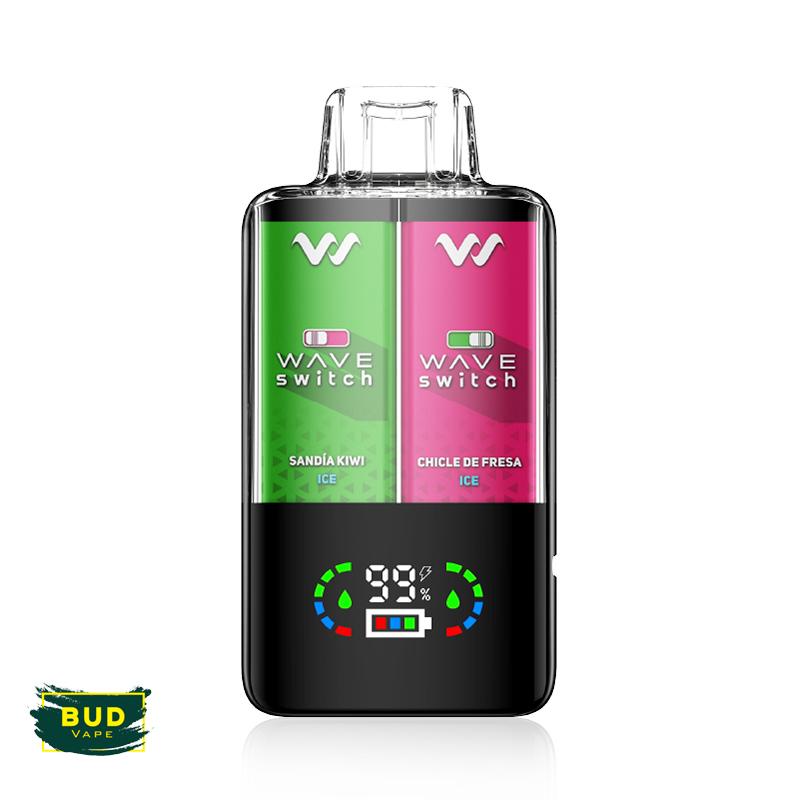 Wave Switch Bud Vape Chicle de Fresa Ice Sandia Kiwi Ice 0mg