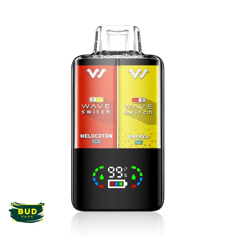 Wave Switch Bud Vape Papaya Ice Melocoton Ice 0mg