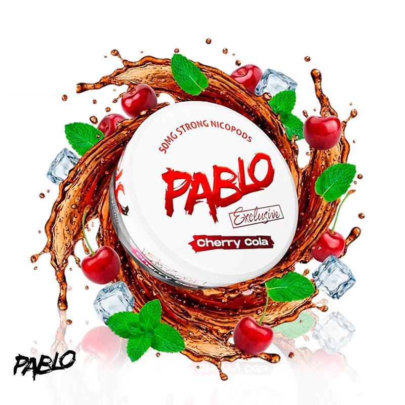 Nicotine Pouches Cherry Cola 50MG EXCLUSIVE by Pablo