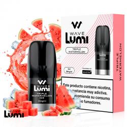 Cartucho Wave Lumi Triple Watermelon 20mg