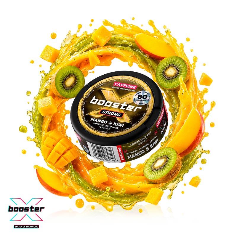 Bolsa de Cafeina Mango Kiwi 80MG by X-Booster