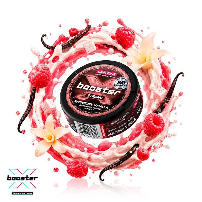 Bolsa de Cafeina Raspberry Vanilla 80MG by X-Booster