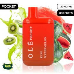 [Olé Pocket] Vaper Desechable Kiwi Watermelon 20mg by Bud Vape
